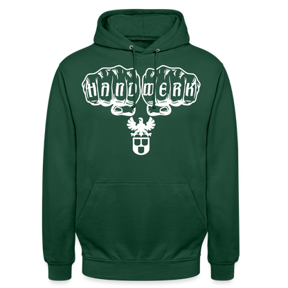 Unisex Hoodie "Maler" Flaschengrün Unisex Hoodie {{ color }}