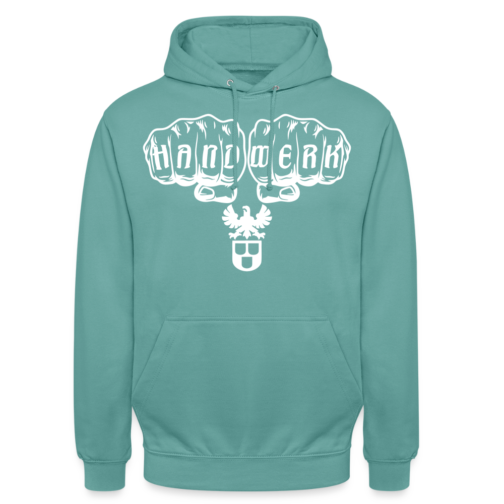 Unisex Hoodie "Maler" Pastelltürkis Unisex Hoodie {{ color }}
