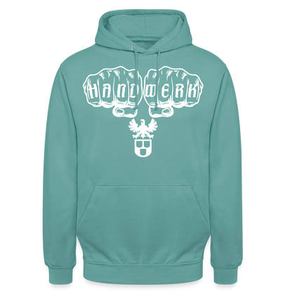 Unisex Hoodie "Maler" Pastelltürkis Unisex Hoodie {{ color }}