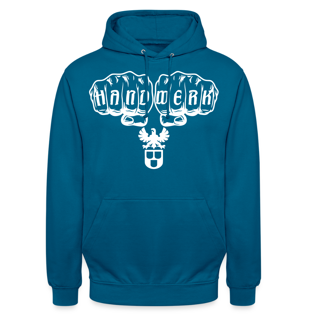 Unisex Hoodie "Maler" Tiefseeblau Unisex Hoodie {{ color }}