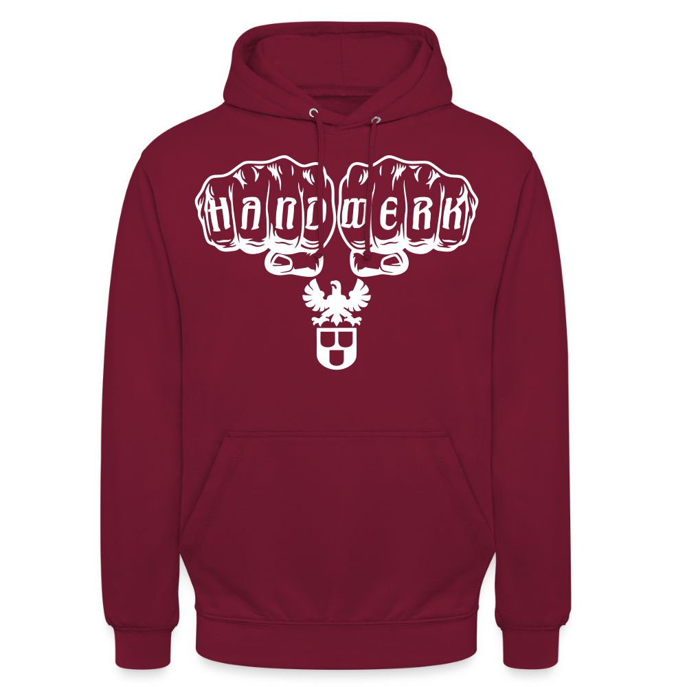 Unisex Hoodie "Maler" Bordeaux Unisex Hoodie {{ color }}