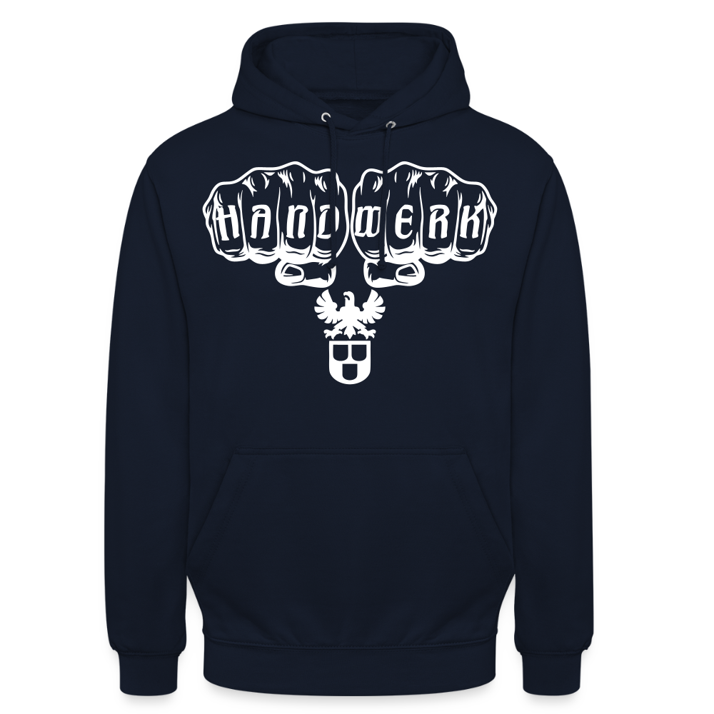Unisex Hoodie "Maler" Navy Unisex Hoodie {{ color }}