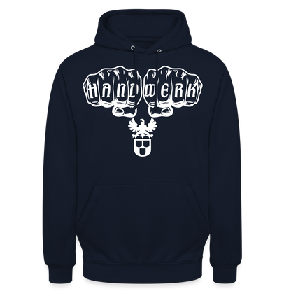 Unisex Hoodie "Maler" Navy Unisex Hoodie {{ color }}