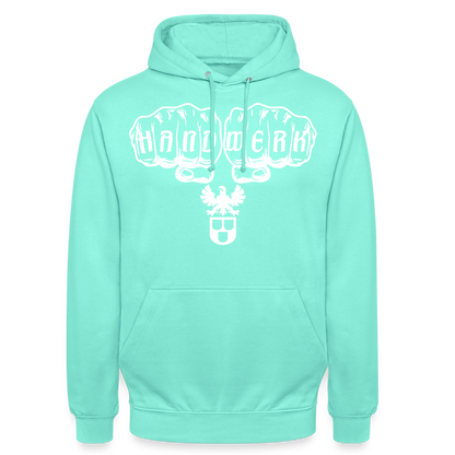 Unisex Hoodie "Maler" Mint Unisex Hoodie {{ color }}