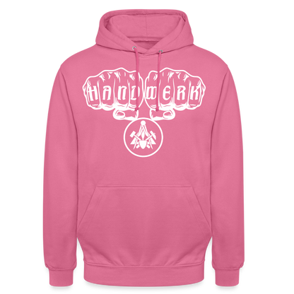 Unisex Hoodie "Maurer" Pink Unisex Hoodie {{ color }}