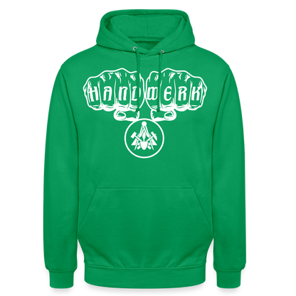 Unisex Hoodie "Maurer" Kelly Green Unisex Hoodie {{ color }}