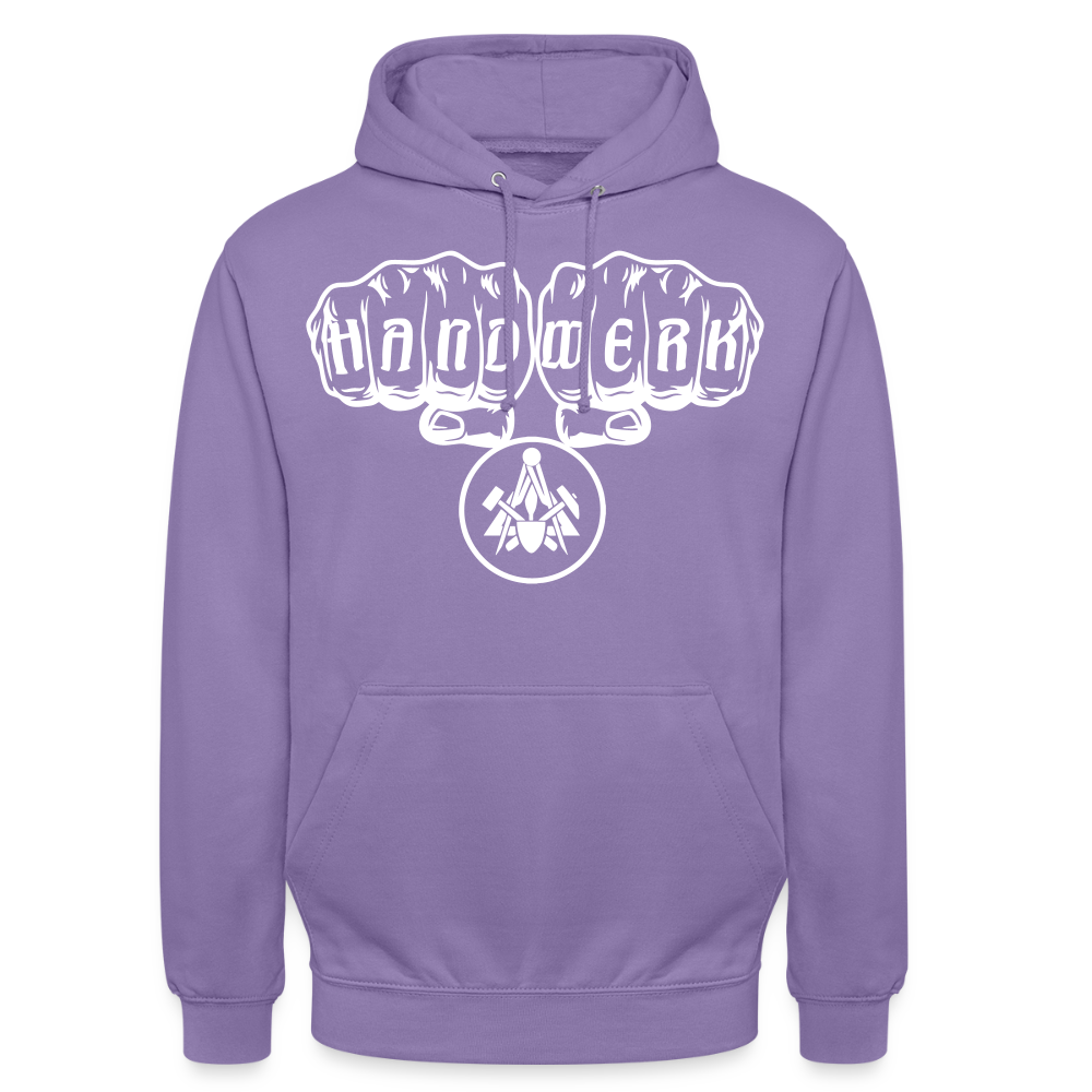 Unisex Hoodie "Maurer" Lavendel Unisex Hoodie {{ color }}