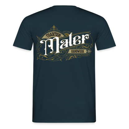 Unisex T-Shirt "Maler" Nostalgie Handwerk Navy Männer T-Shirt {{ color }}