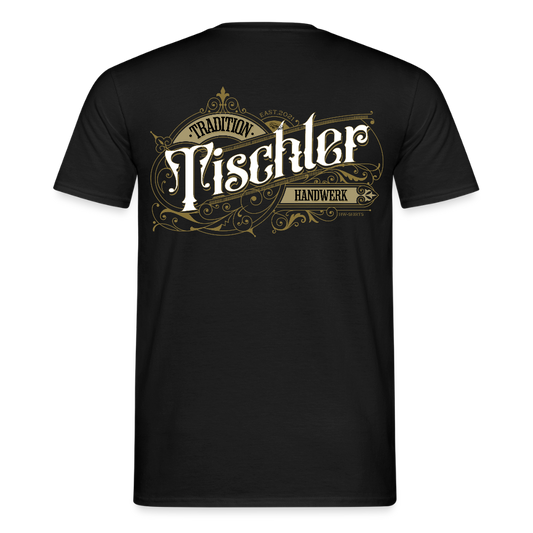 Unisex T-Shirt "Tischler" Nostalgie Handwerk Schwarz Männer T-Shirt {{ color }}