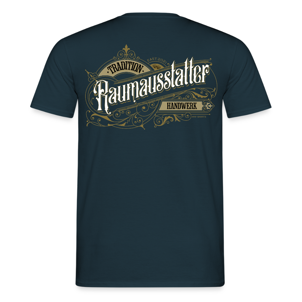 Unisex T-Shirt "Raumausstatter" Nostalgie Handwerk Navy Männer T-Shirt {{ color }}