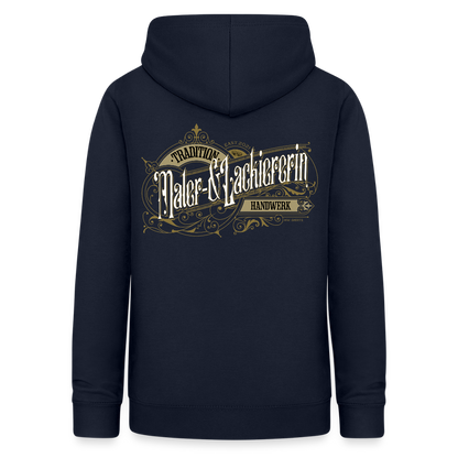 Frauen Hoodie "Maler-& Lackiererin" Nostalgie Handwerk Navy Frauen Hoodie {{ color }}