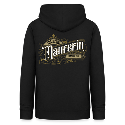 Frauen Hoodie "Maurerin" Nostalgie Handwerk Schwarz Frauen Hoodie {{ color }}