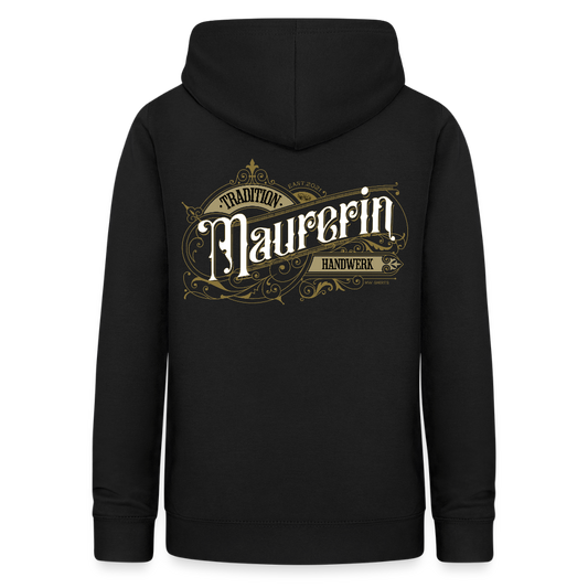 Frauen Hoodie "Maurerin" Nostalgie Handwerk Schwarz Frauen Hoodie {{ color }}