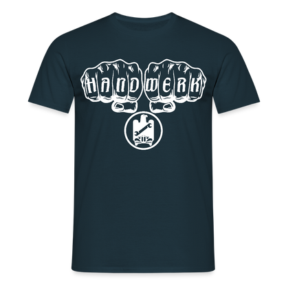Unisex T-Shirt "KFZ-Mechaniker" Navy Männer T-Shirt {{ color }}