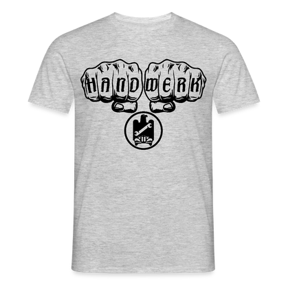 Unisex T-Shirt "KFZ-Mechaniker" Grau meliert Männer T-Shirt {{ color }}