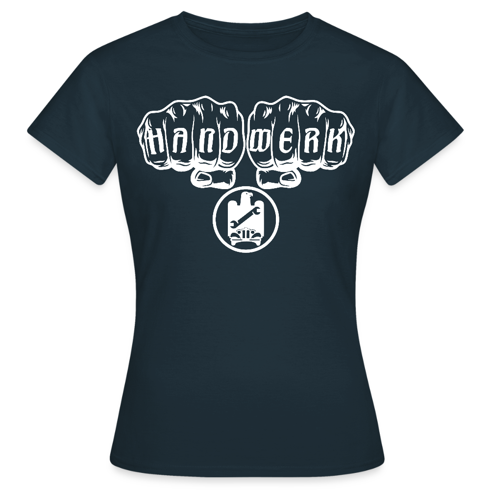 Frauen T-Shirt "KFZ-Mechaniker" Navy Frauen T-Shirt {{ color }}