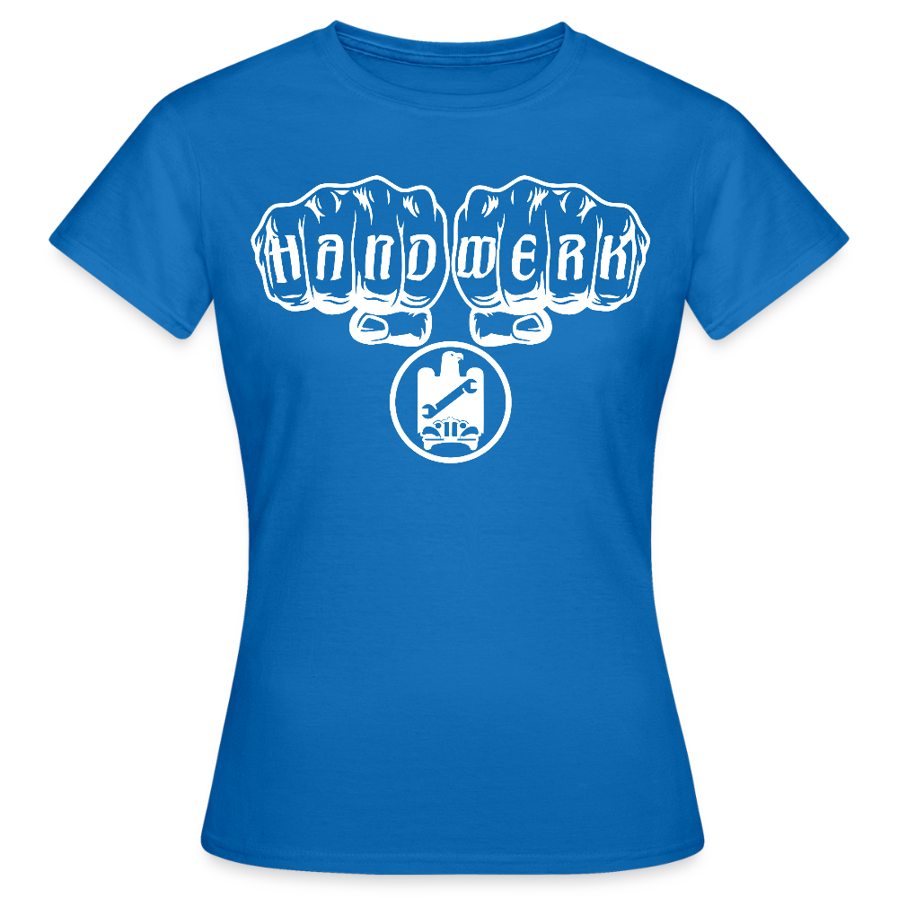 Frauen T-Shirt "KFZ-Mechaniker" Royalblau Frauen T-Shirt {{ color }}