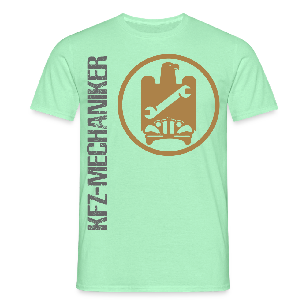 Unisex T-Shirt "KFZ-Mechaniker" Mintgrün Männer T-Shirt {{ color }}