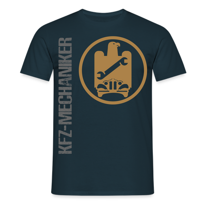 Unisex T-Shirt "KFZ-Mechaniker" Navy Männer T-Shirt {{ color }}