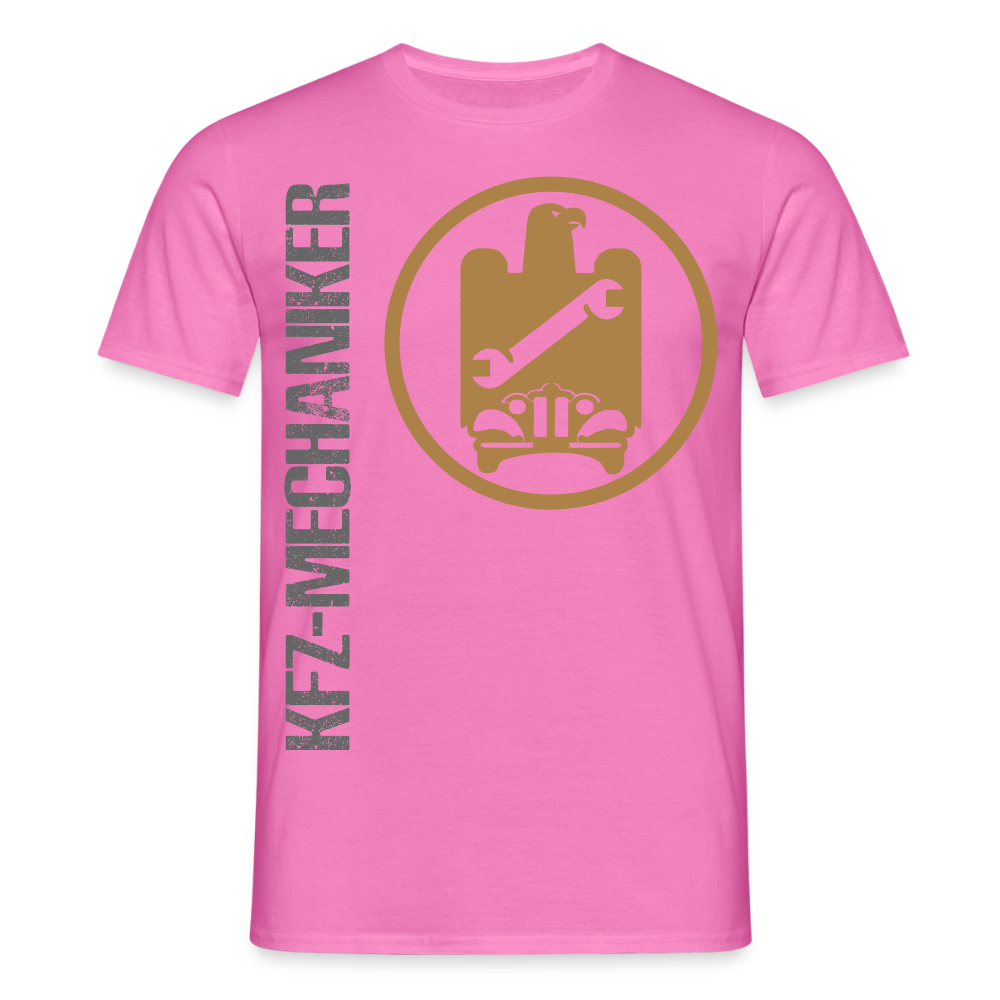 Unisex T-Shirt "KFZ-Mechaniker" Pink Männer T-Shirt {{ color }}