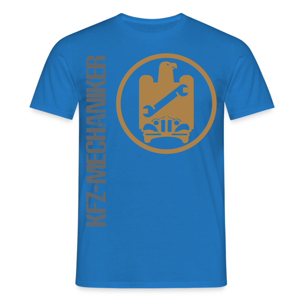 Unisex T-Shirt "KFZ-Mechaniker" Royalblau Männer T-Shirt {{ color }}