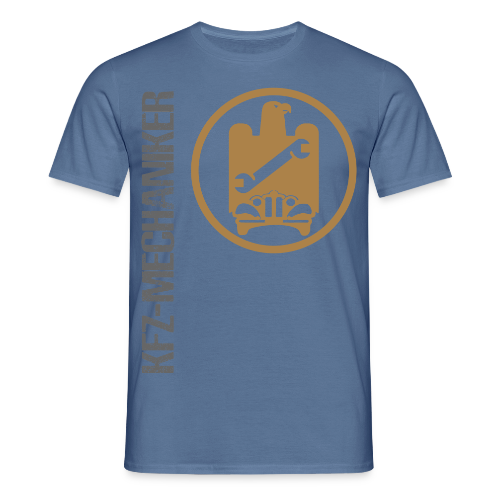 Unisex T-Shirt "KFZ-Mechaniker" Taubenblau Männer T-Shirt {{ color }}