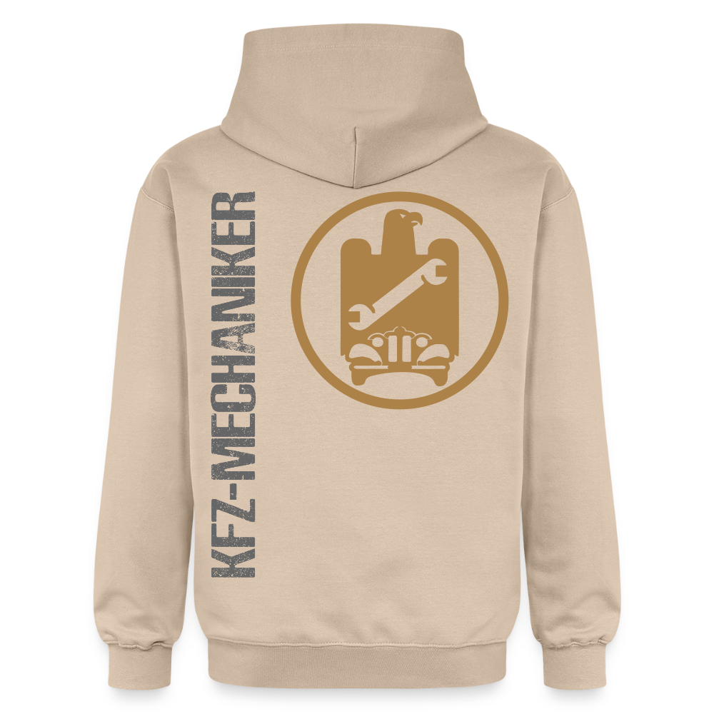 Gildan Unisex Softstyle® "KFZ-Mechaniker" Sand Gildan Unisex Softstyle® Midweight Hoodie {{ color }}