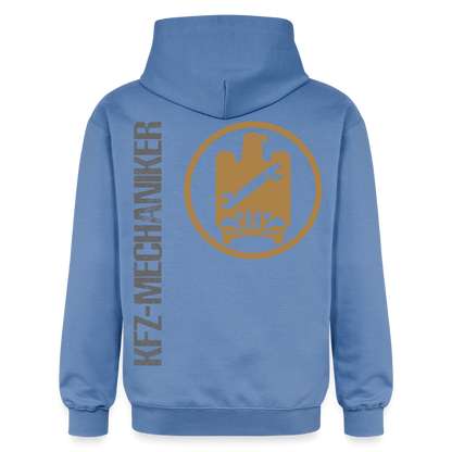 Gildan Unisex Softstyle® "KFZ-Mechaniker" Carolina Blue Gildan Unisex Softstyle® Midweight Hoodie {{ color }}