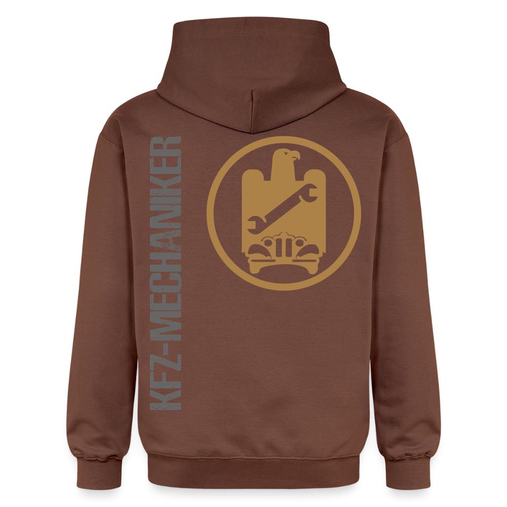 Gildan Unisex Softstyle® "KFZ-Mechaniker" Kakao Gildan Unisex Softstyle® Midweight Hoodie {{ color }}