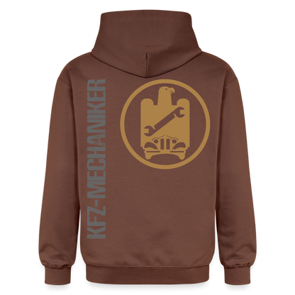 Gildan Unisex Softstyle® "KFZ-Mechaniker" Kakao Gildan Unisex Softstyle® Midweight Hoodie {{ color }}