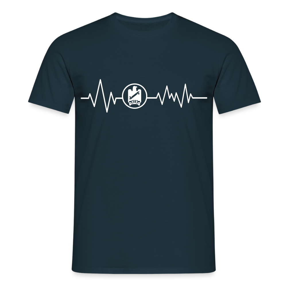 Unisex T-Shirt "KFZ-Mechaniker" Navy Männer T-Shirt {{ color }}