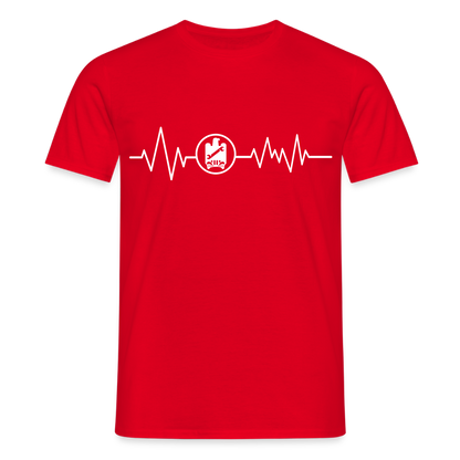 Unisex T-Shirt "KFZ-Mechaniker" Rot Männer T-Shirt {{ color }}
