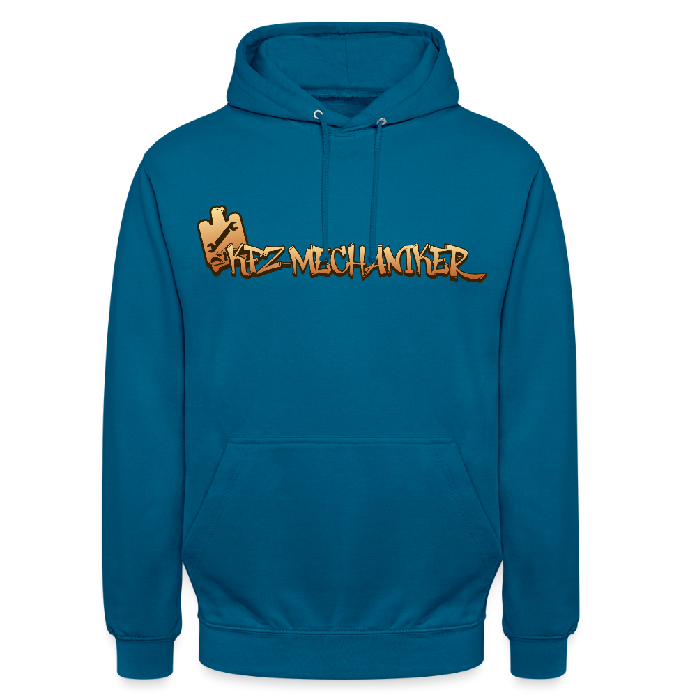 Unisex Hoodie "KFZ-Mechaniker" Tiefseeblau Unisex Hoodie {{ color }}