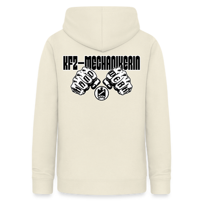Frauen Hoodie "KFZ-Mechanikerin" (beidseitig beruckt) Vanille-Milchshake Frauen Hoodie {{ color }}