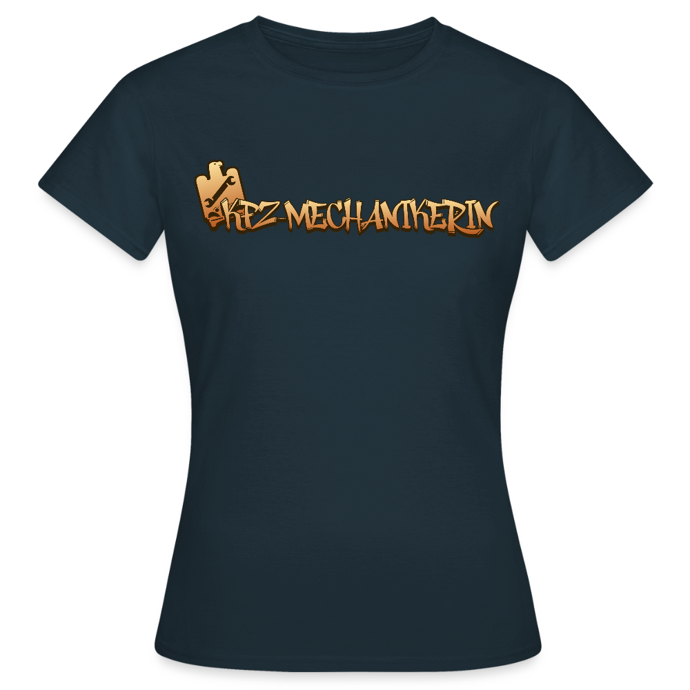 Frauen T-Shirt "KFZ-Mechanikerin" Navy Frauen T-Shirt {{ color }}