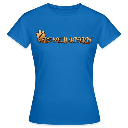 Frauen T-Shirt "KFZ-Mechanikerin" Royalblau Frauen T-Shirt {{ color }}