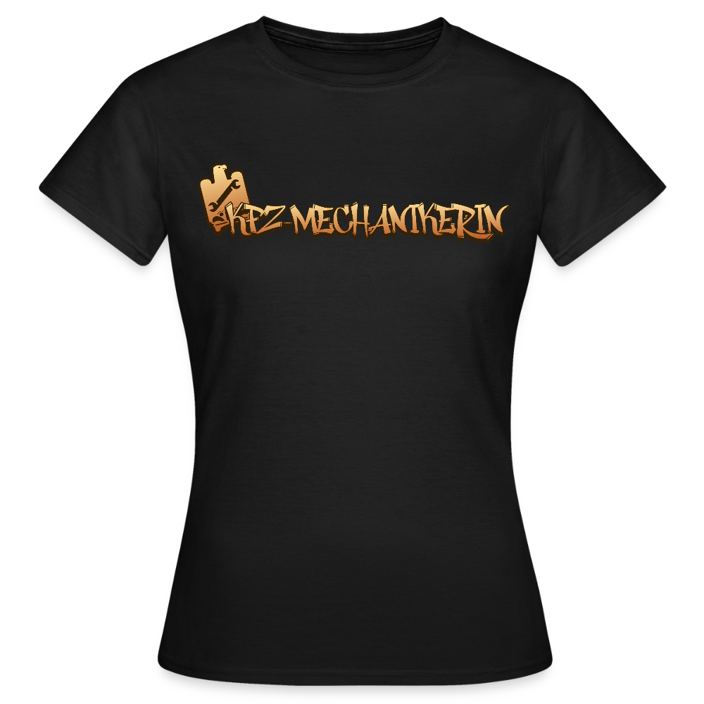 Frauen T-Shirt "KFZ-Mechanikerin" Schwarz Frauen T-Shirt {{ color }}