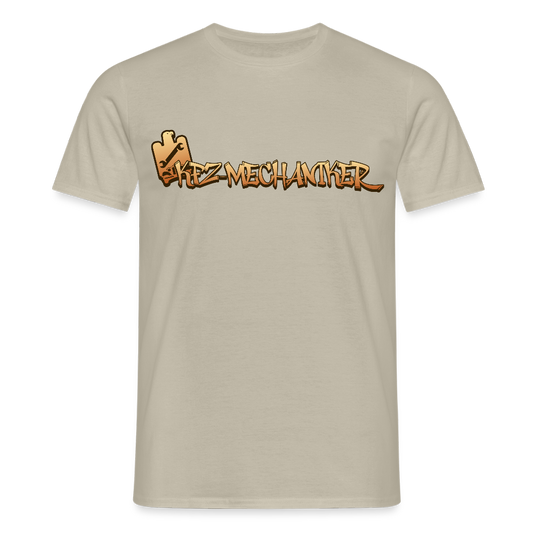 Unisex T-Shirt "KFZ-Mechaniker" Sandbeige Männer T-Shirt {{ color }}