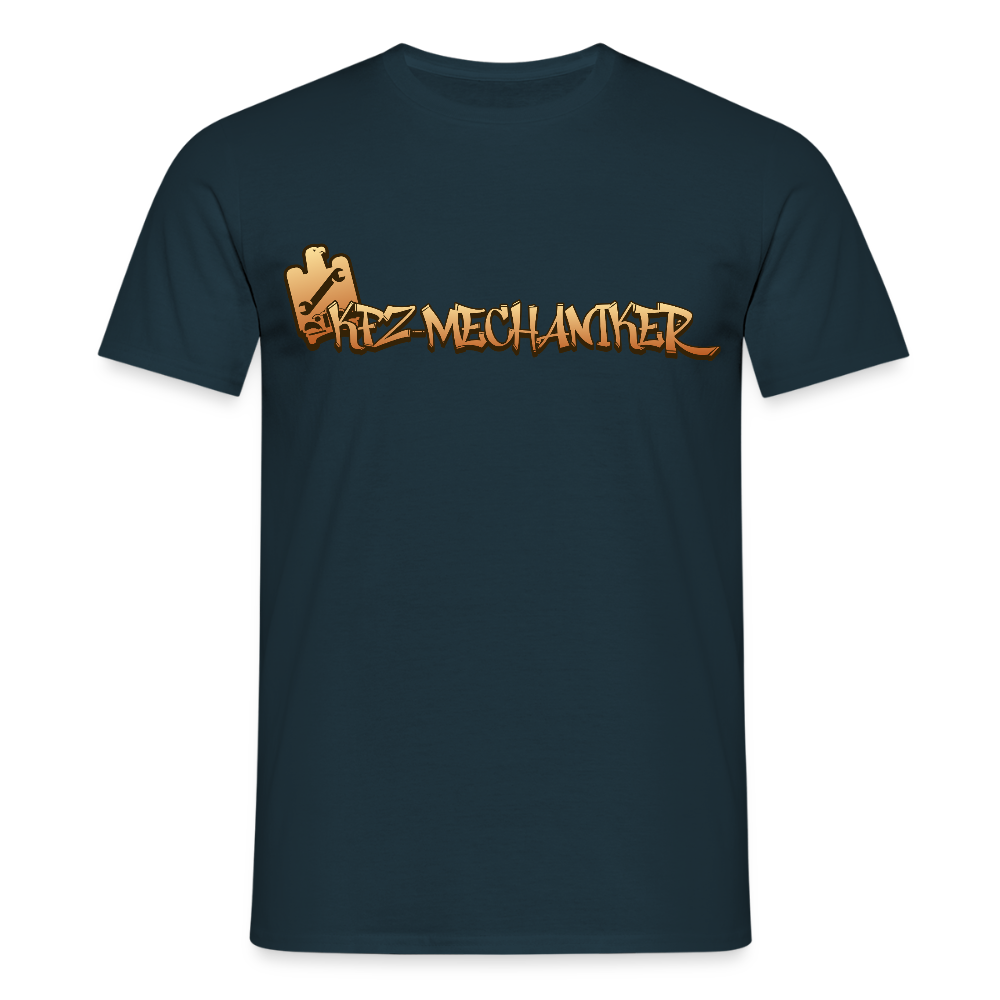 Unisex T-Shirt "KFZ-Mechaniker" Navy Männer T-Shirt {{ color }}