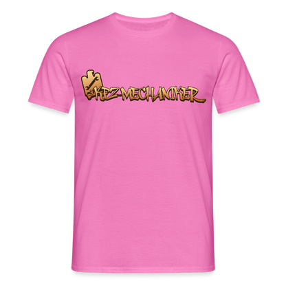 Unisex T-Shirt "KFZ-Mechaniker" Pink Männer T-Shirt {{ color }}