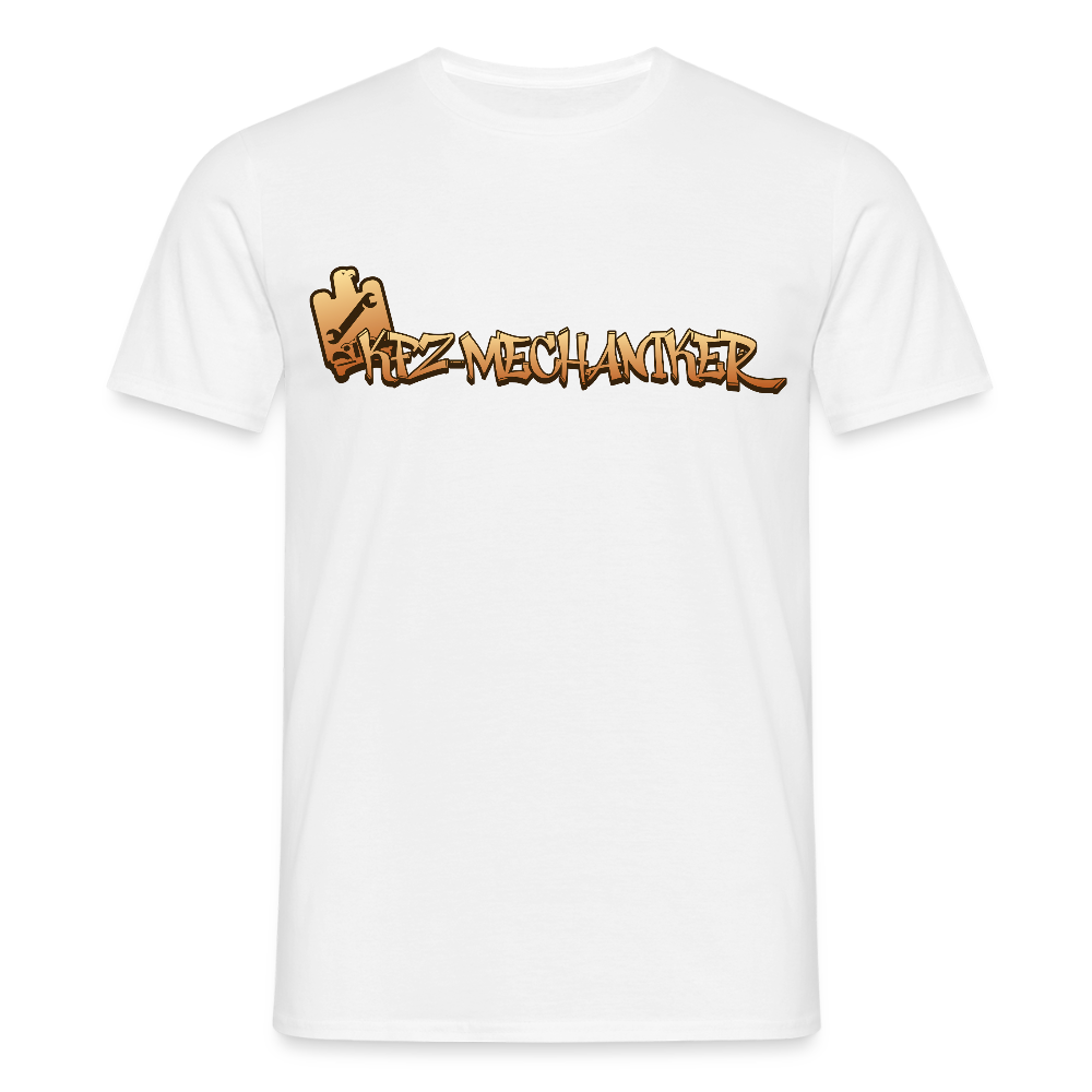 Unisex T-Shirt "KFZ-Mechaniker" Weiß Männer T-Shirt {{ color }}