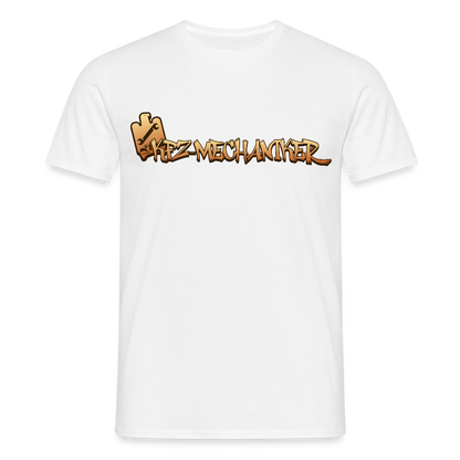 Unisex T-Shirt "KFZ-Mechaniker" Weiß Männer T-Shirt {{ color }}