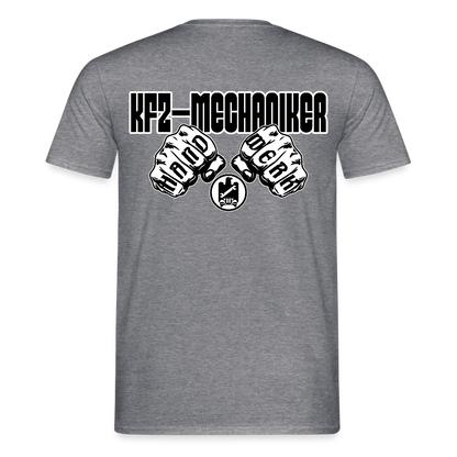 Unisex T-Shirt "Mechaniker" Graphit meliert Männer T-Shirt {{ color }}