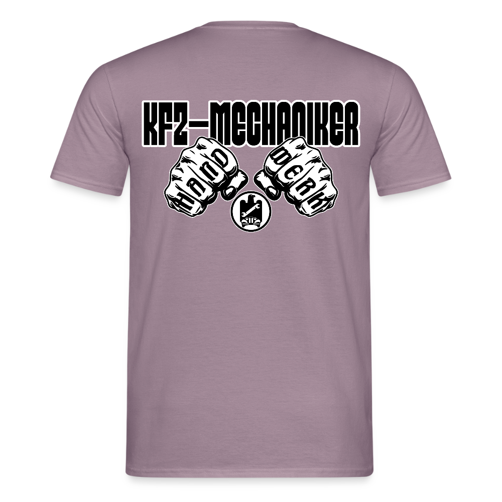 Unisex T-Shirt "Mechaniker" Lilagrau Männer T-Shirt {{ color }}