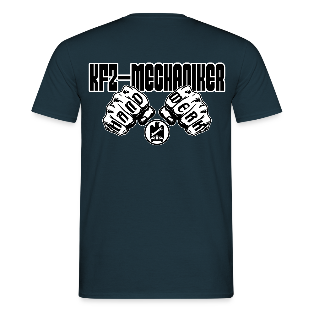 Unisex T-Shirt "Mechaniker" Navy Männer T-Shirt {{ color }}