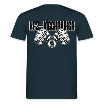 Unisex T-Shirt "Mechaniker" Navy Männer T-Shirt {{ color }}