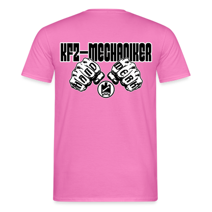Unisex T-Shirt "Mechaniker" Pink Männer T-Shirt {{ color }}