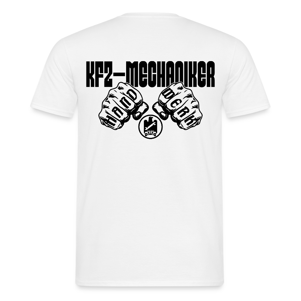 Unisex T-Shirt "Mechaniker" Weiß Männer T-Shirt {{ color }}