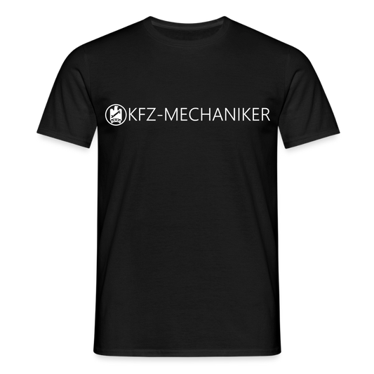 Unisex T-Shirt "KFZ-Mechaniker" Schwarz Männer T-Shirt {{ color }}
