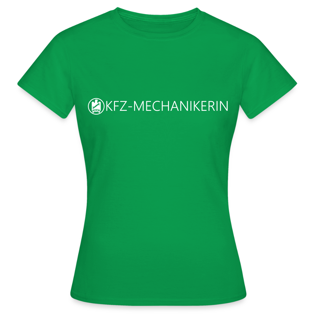 Frauen T-Shirt "KFZ-Mechanikerin" Kelly Green Frauen T-Shirt {{ color }}